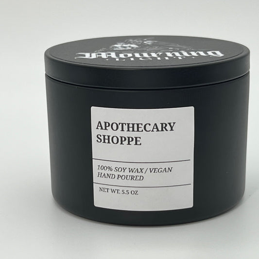 Apothecary Candle - 100% Soy Wax - 5.5 oz - In Mourning