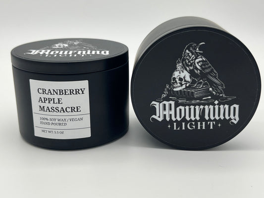 Cranberry Apple Massacre - Soy Wax Candle - 5.5 oz